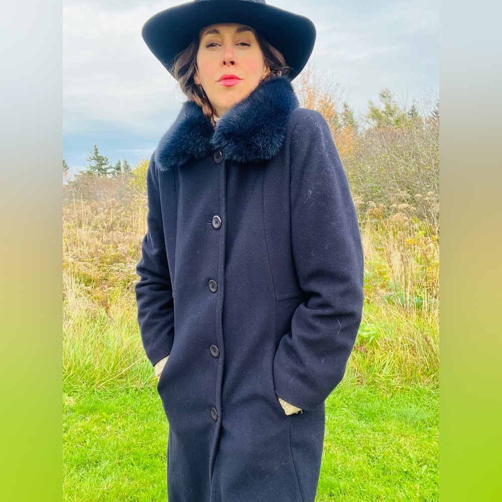 Wool/Cashmere Overcoat